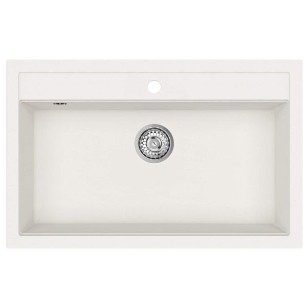 Мивка Бяло 795 x 505 мм Гранит