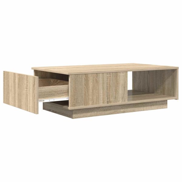 Масичка за кафе Сонома дъб 95 x 55 x 31 см Инженерно дърво