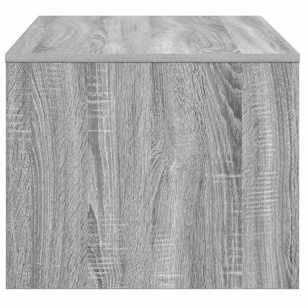 Масичка за кафе Сив Сонома 80 x 50 x 40 cm Инженерно дърво