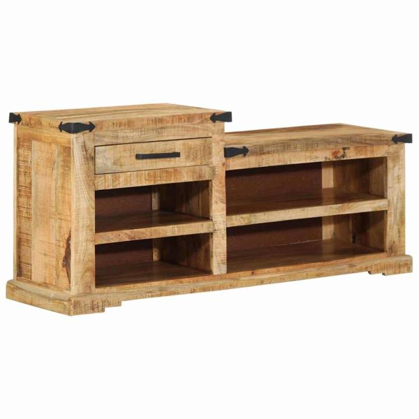Пейка Кафяво 110 x 35 x 50 см Груб манго