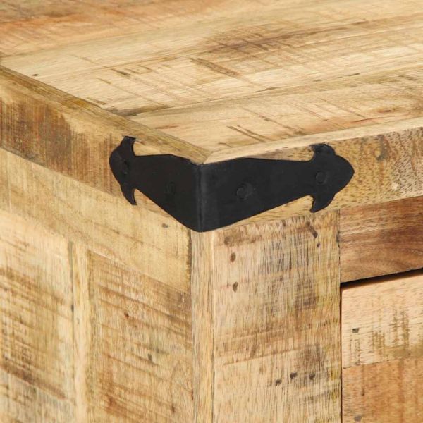 Пейка Кафяво 110 x 35 x 50 см Груб манго
