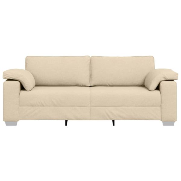 Диван Крем 219 x 80 x 82 см текстил