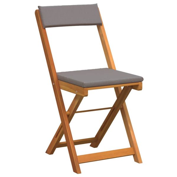 Бистро комплект 5 pcs Натурален маслен Солидно акациево дърво