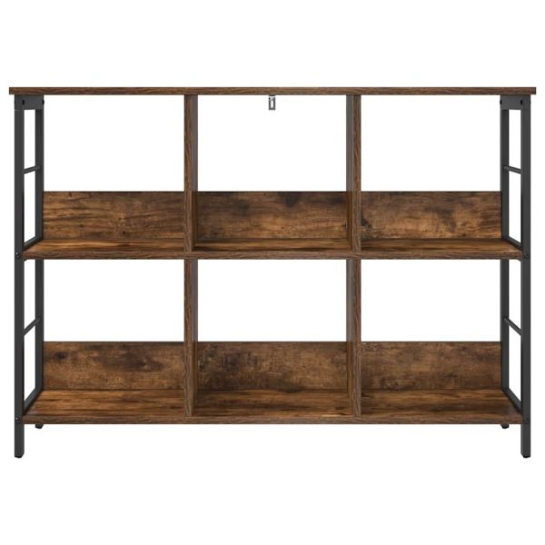 Рафт за книги Димян дъб 102 x 32 x 72,5 см Инженерно дърво