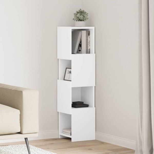 Ъглов шкаф 25,5x25x102см Инженерно дърво