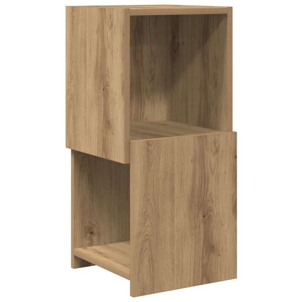 Ъглов шкаф 30,5x30x65см Инженерна дървесина Дъб