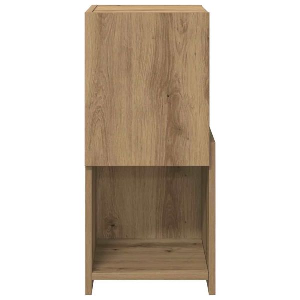 Ъглов шкаф 30,5x30x65см Инженерна дървесина Дъб