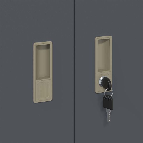 Шкаф за съхранение Антрацит 80 x 40 x 70 см Стомана