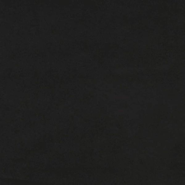 Боксспринг легло с матрак, черно, 120x200 см, кадифе