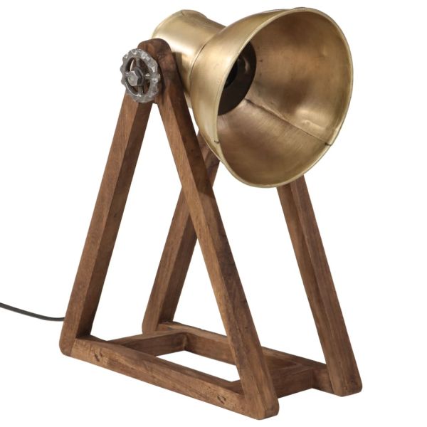 Настолна лампа 25 W, античен месинг, 30x17x40 см, E27