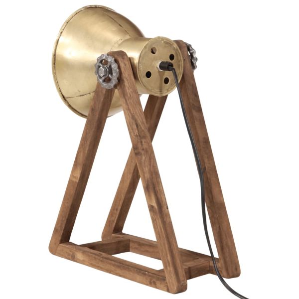 Настолна лампа 25 W, античен месинг, 30x17x40 см, E27