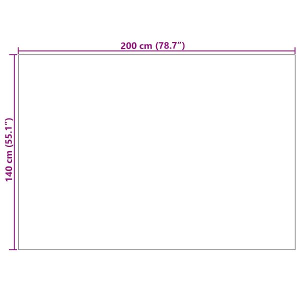 Килими за помещение AGIRA Естествен 200 x 140 cm Полиестер