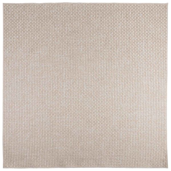 Килими за помещение Квадратна FARO Крем 240 x 240 cm Полиестер