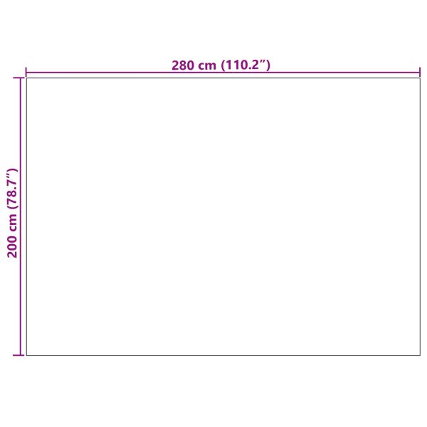 Килими за помещение PALMERAS Бежово 280 x 200 см Полиестер