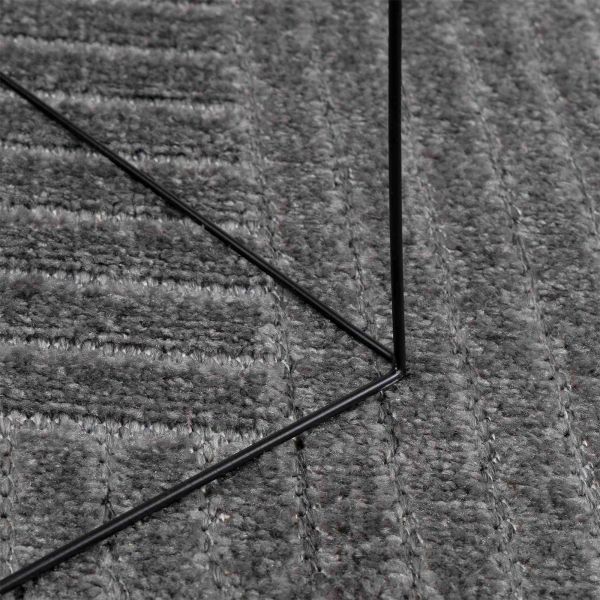 Килими за помещение PALMERAS Антрацит 200 x 140 cm Полиестер