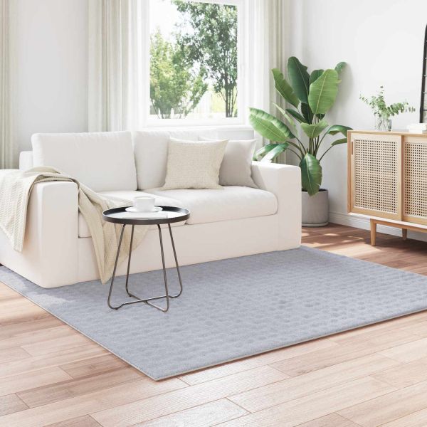 Килими за помещение Квадратна SIROLO Сив 120 x 120 cm Полиестер