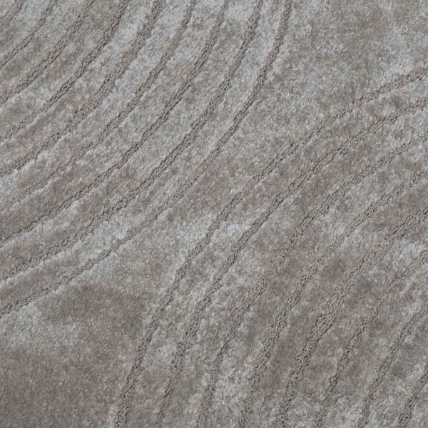 Килими за помещение Квадратна GALATI Сив 120 x 120 cm Полиестер