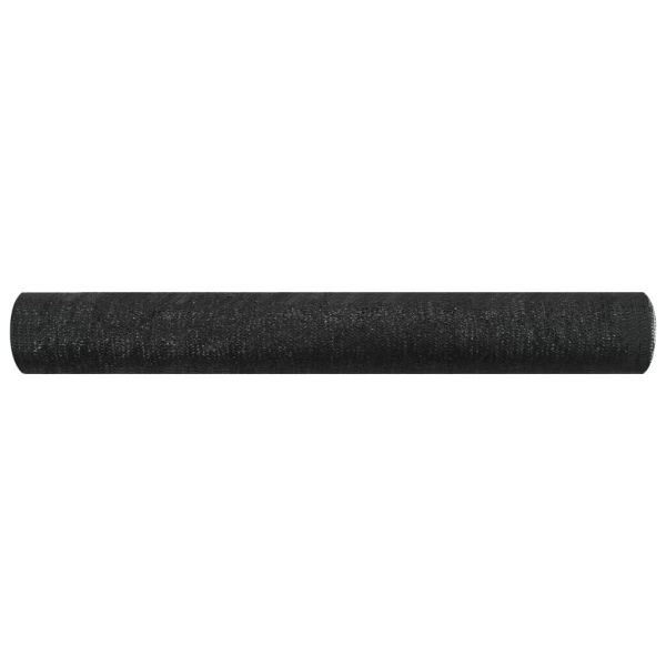 Засенчваща мрежа черна 1,8x50 м HDPE 75 г/м²