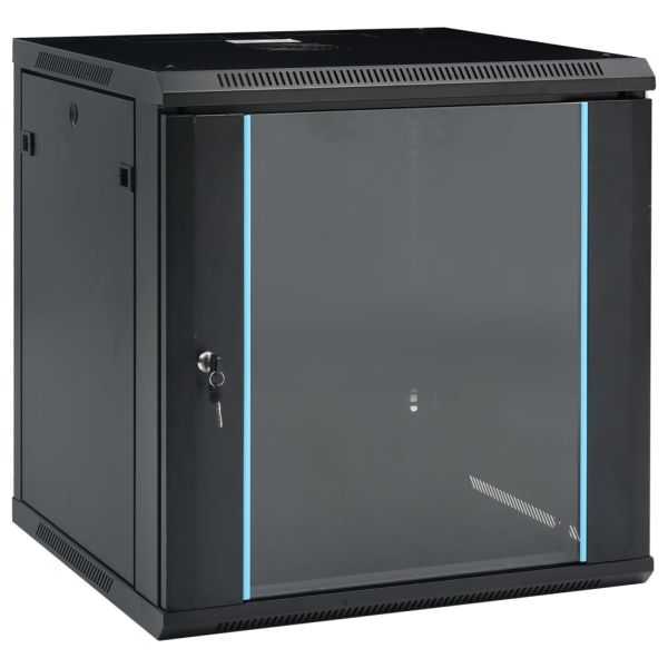 12U Сървърен шкаф за стенен монтаж, 19", IP20, 600x600x640 мм
