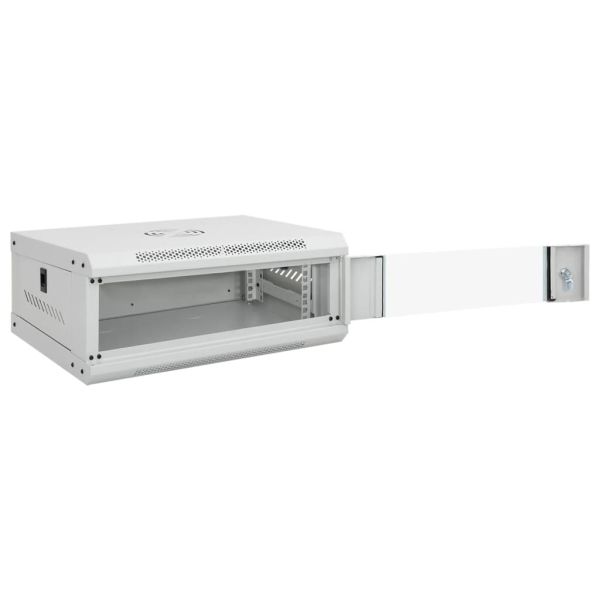 4U сървърен шкаф за стенен монтаж, 19", IP20, 53x40x21 см