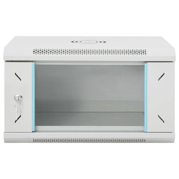 6U стенен мрежов шкаф 19" IP20 53x40x30 см