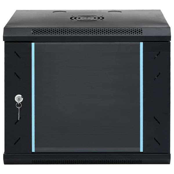 9U стенен мрежов шкаф 19" IP20 53x40x45 см