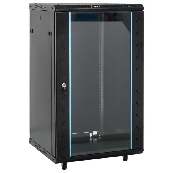 18U Сървърен шкаф с въртящи се крака 19" IP20 60x60x100 см