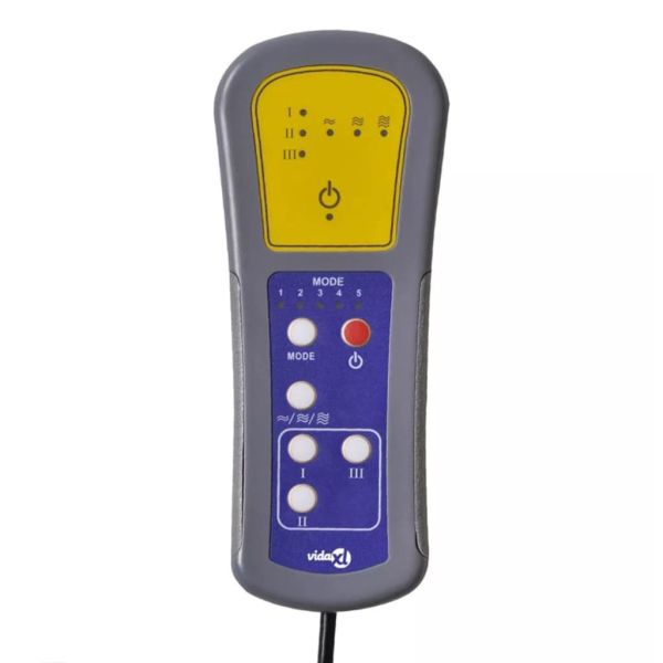 Електрически масажен стол, капучино, изкуствена кожа