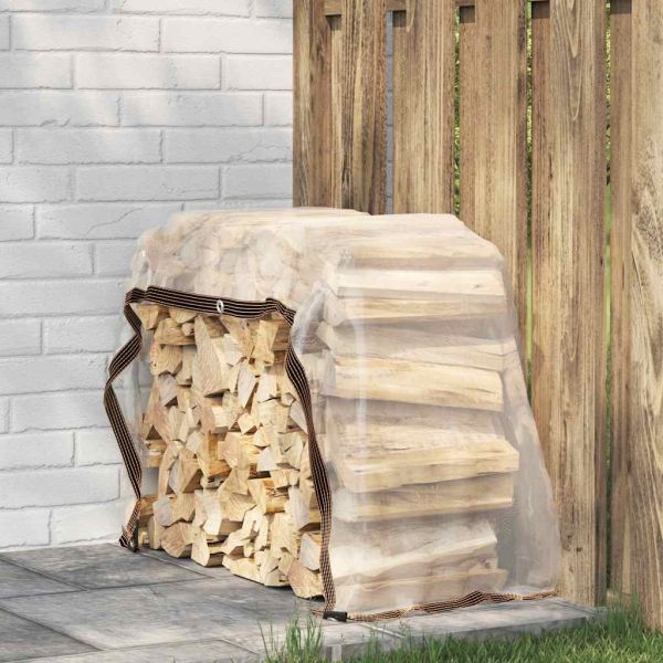 Прозрачен брезент с капси 1х2 м PVC