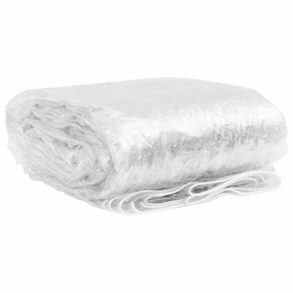 Прозрачен брезент с капси 1x10 m PVC