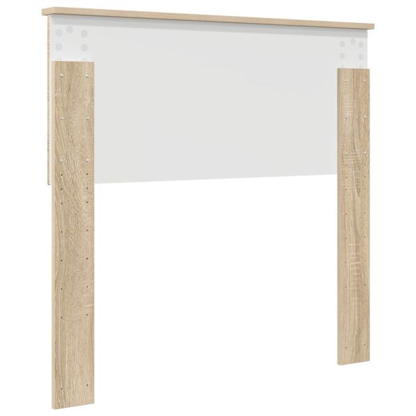 Облегалка за глава Сонома дъб 90 cm Инженерно дърво