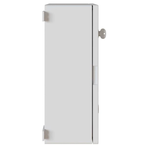 Контролен шкаф Сив 42 x 19,5 x 50 см ABS пластмаса