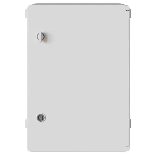 Контролен шкаф Сив 42 x 19,5 x 50 см ABS пластмаса
