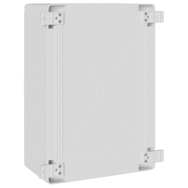 Контролен шкаф Сив 42 x 19,5 x 50 см ABS пластмаса