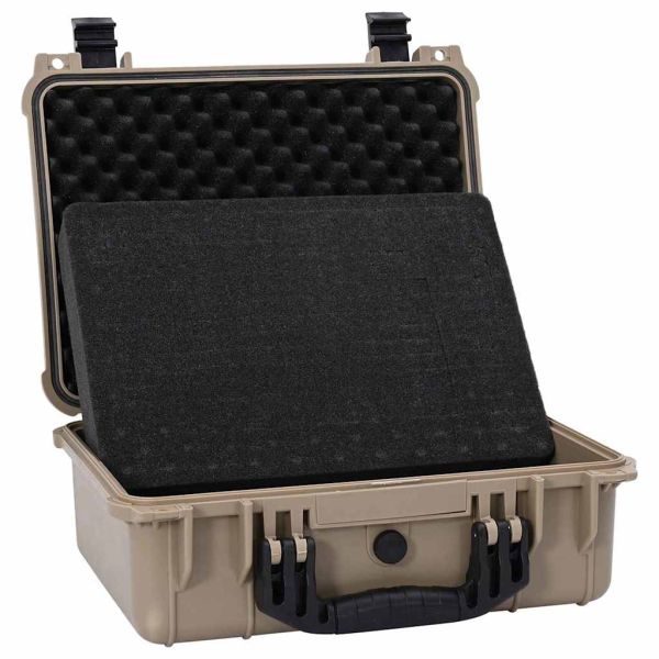 Твърд куфар Пясък 40,5 x 33 x 17,5 см Полипропилен и ABS
