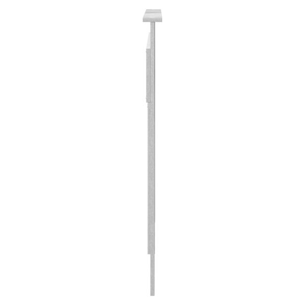 Облегалка за глава Циментено сиво Инженерна дървесина