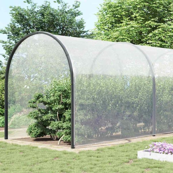 Прозрачен брезент с капси 12x12 m Полиетилен