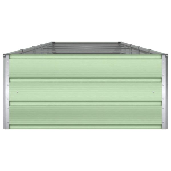 Кашпа Пастелно зелено 195 x 100 x 45 см Галванизирана стомана