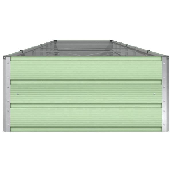 Кашпа Пастелно зелено 195 x 100 x 45 см Галванизирана стомана