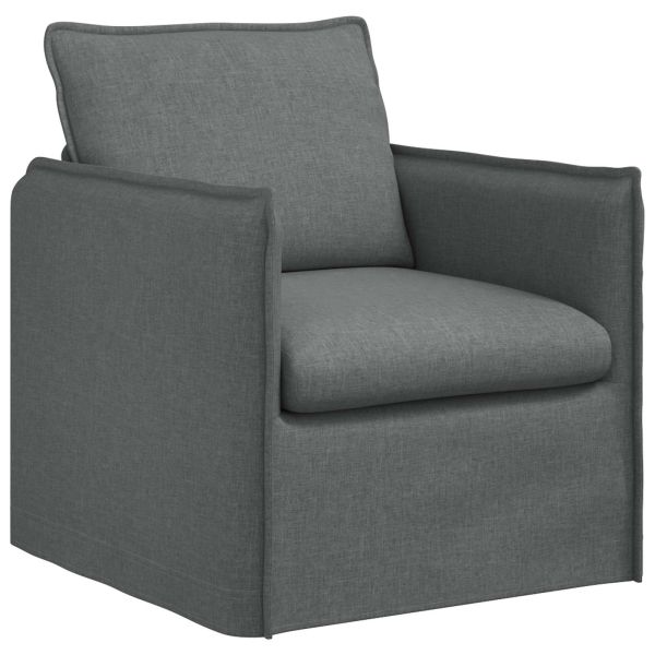 Диван Тъмен сив 75 x 82 x 85 см текстил