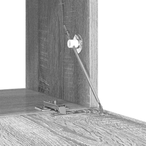 Комплект ТВ шкафове от 10 части, сив сонома, инженерно дърво