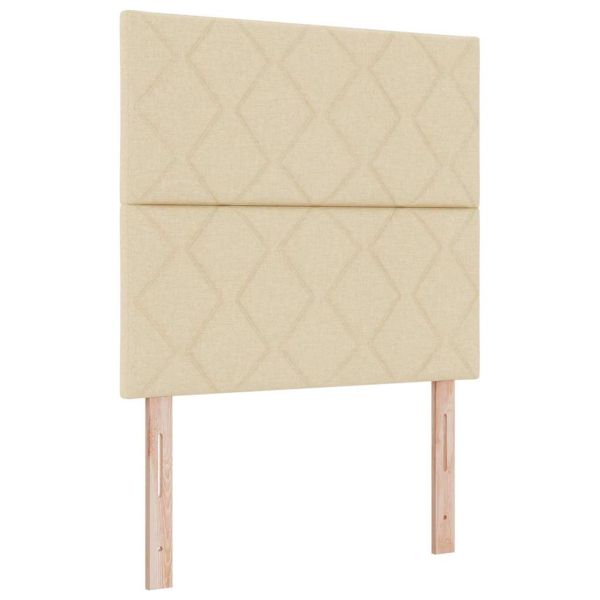 Облегалка за глава Крем 100 cm текстил