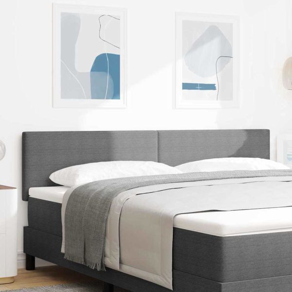 LED глава с LED ленти Светлосиво 180 cm Кордюрова тъкан