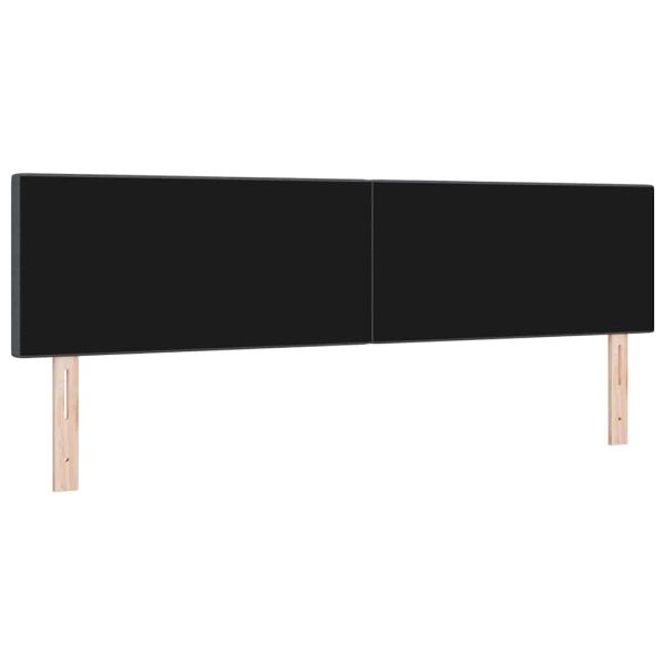 LED глава с LED ленти Тъмен сив 180 cm Кордюрова тъкан