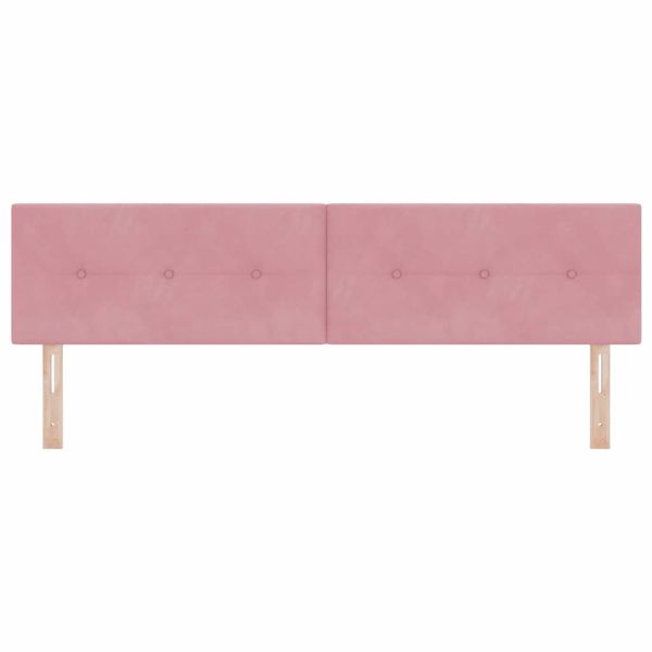 LED глава с LED ленти Розово 180 cm Кадифе