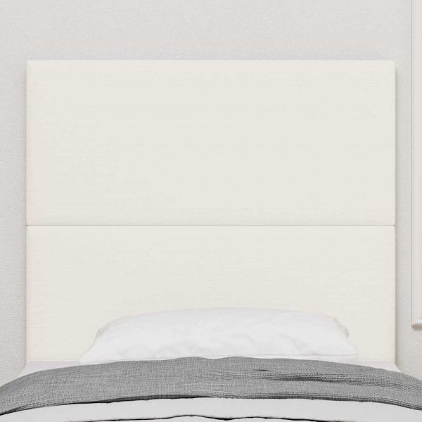 LED глава с LED ленти с таблото Крем 90 cm Кордюрова тъкан