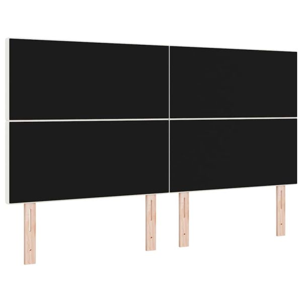 LED глава с LED ленти с таблото Крем 180 cm Кордюрова тъкан