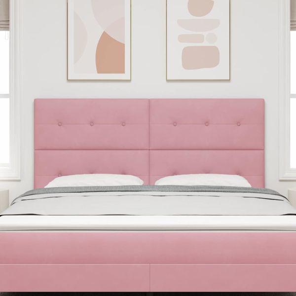 LED глава с LED ленти Розово 180 cm Кадифе