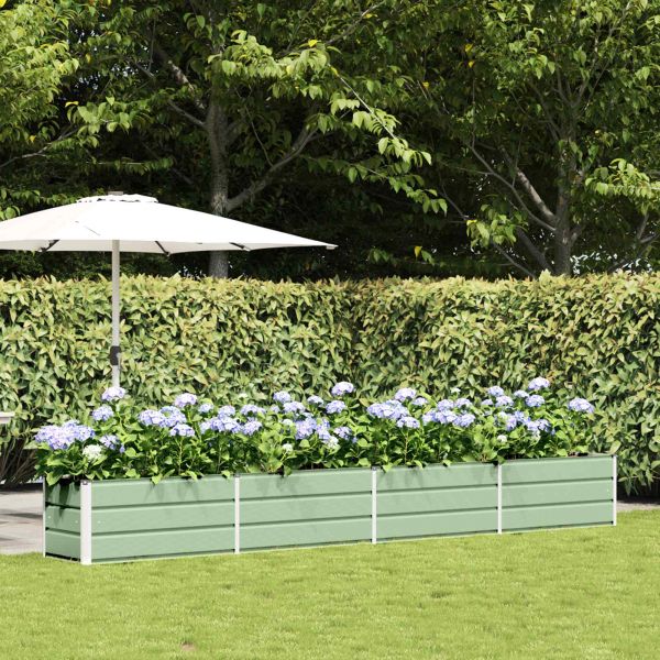 Кашпа Пастелно зелено 480 x 50 x 45 см Галванизирана стомана