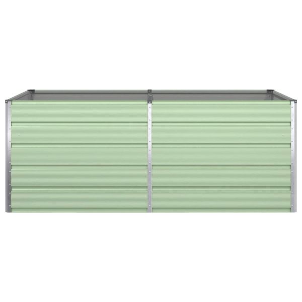 Кашпа Пастелно зелено 195 x 100 x 45 см Галванизирана стомана